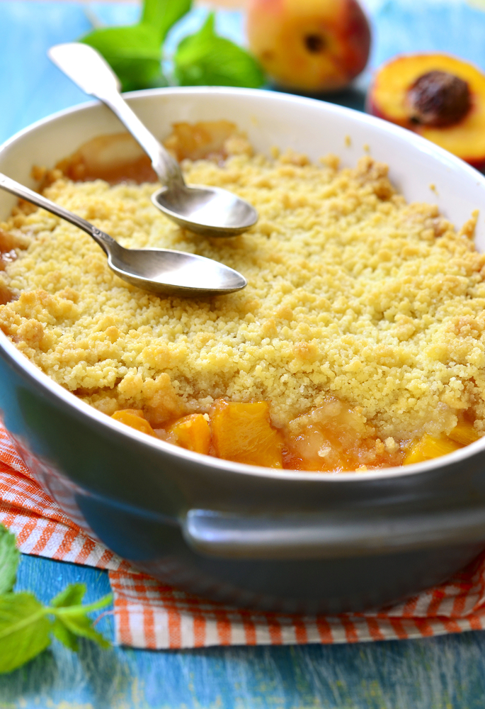 nectarine crumble